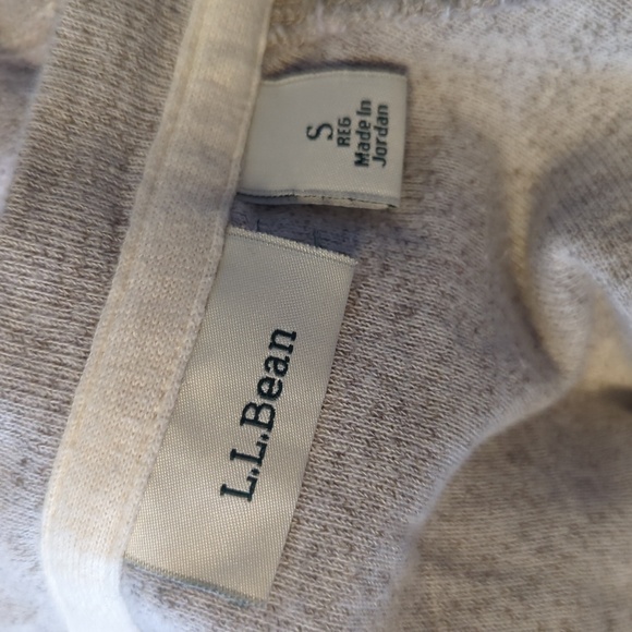 L.L.BEAN Weave Pattern ROLL TAB BUTTON SLEEVES Pullover TOP/Size S - Picture 7 of 7
